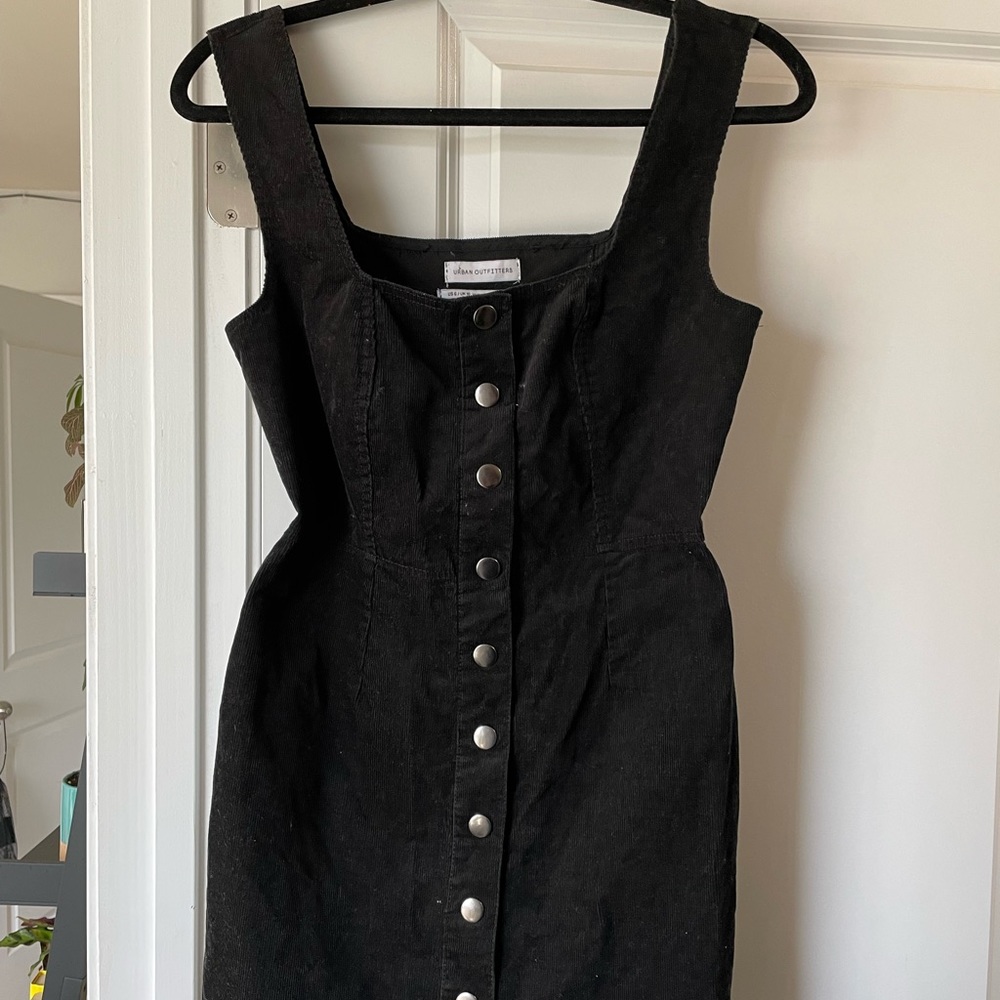 Urban Outfitters Mini corduroy button up dress